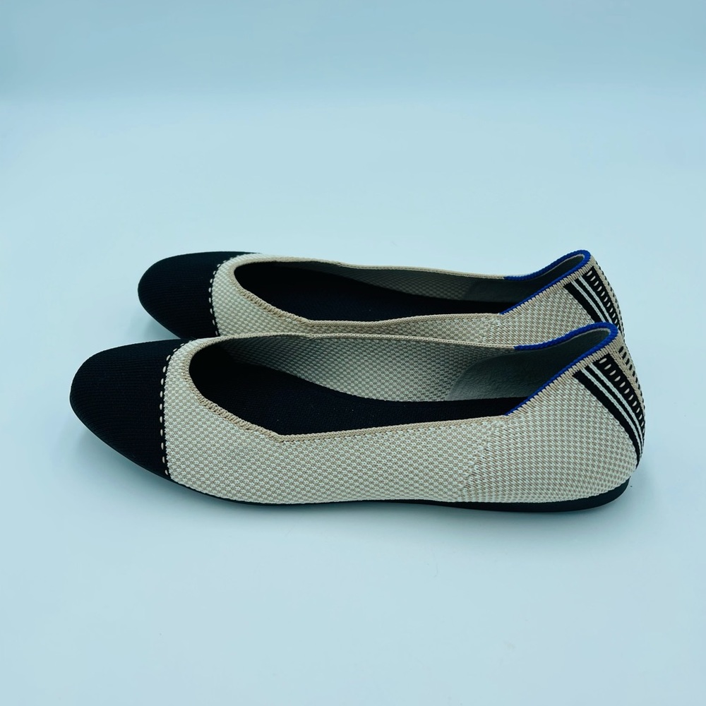 Rothy’s The Tuxedo Square Toe Color-Block Flat - image 7